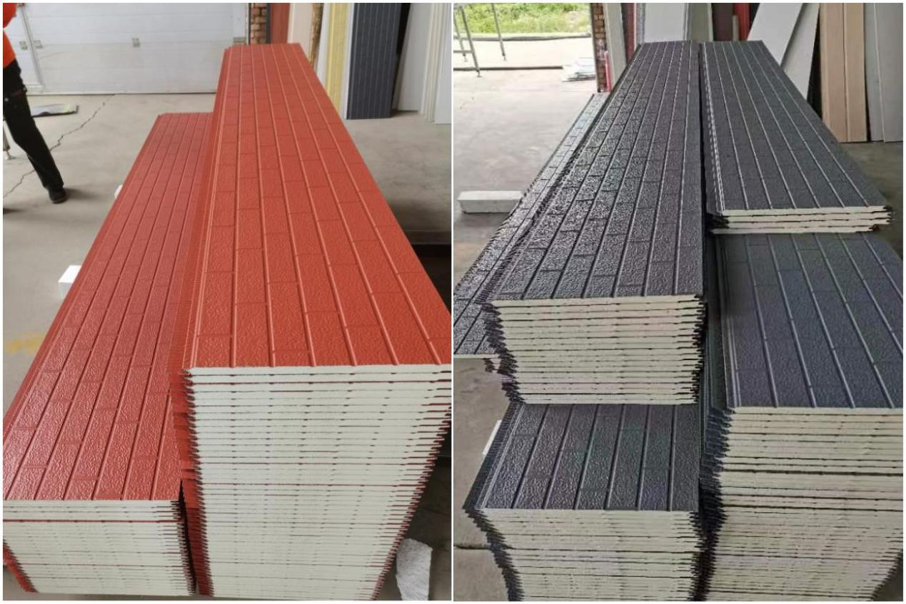 Carved metal panels